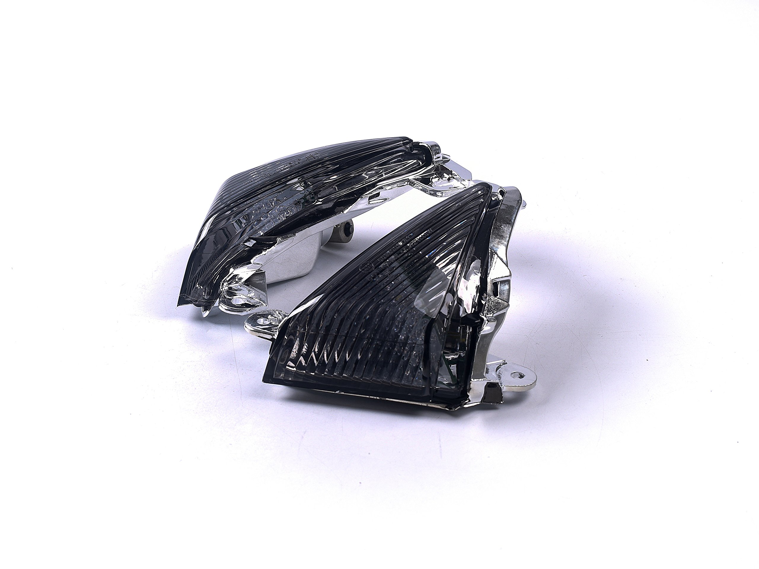 Feu Arrière LED Clignotants Intégrés Pour Kawasaki ZX6R 2014-2017 - Fumé, Neuf