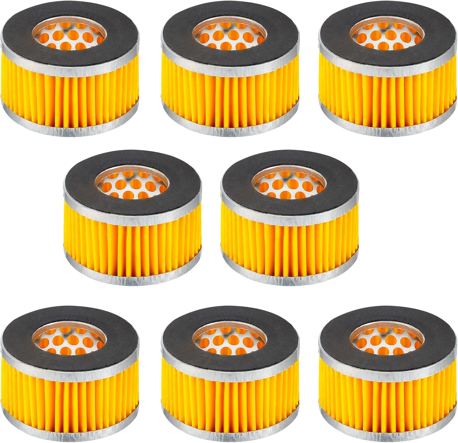 8 Pcs Air Compressor Filter Intake Paper Filter Elements 2.