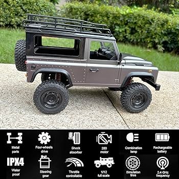 ランドローバー DEERC MN-99S 4WD 1/12スケール 中古 人気 大人向け DEERC ラジコン ラジコンカー オフロード 4WD