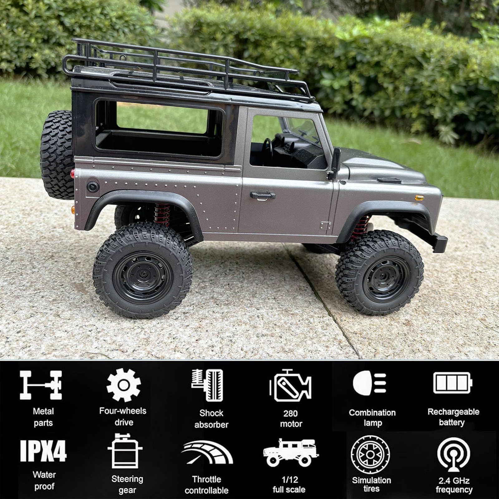Amazon.co.jp: HLSFWDRIVE リモートコントロールトラック 1/12 RC
