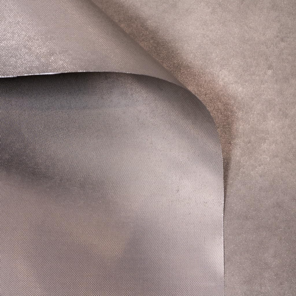 Mission Darkness TitanRF Flame Retardant Glass Fiber Faraday Fabric (230um) 44" W x 36" L // Conductive Nickel Copper Polyester Material Blocks RF Signals WiFi Cell Bluetooth RFID EMF (Silver Color)
