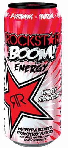 Boom Energy - Whipped Strawberry - 16oz. (Pack of 4)