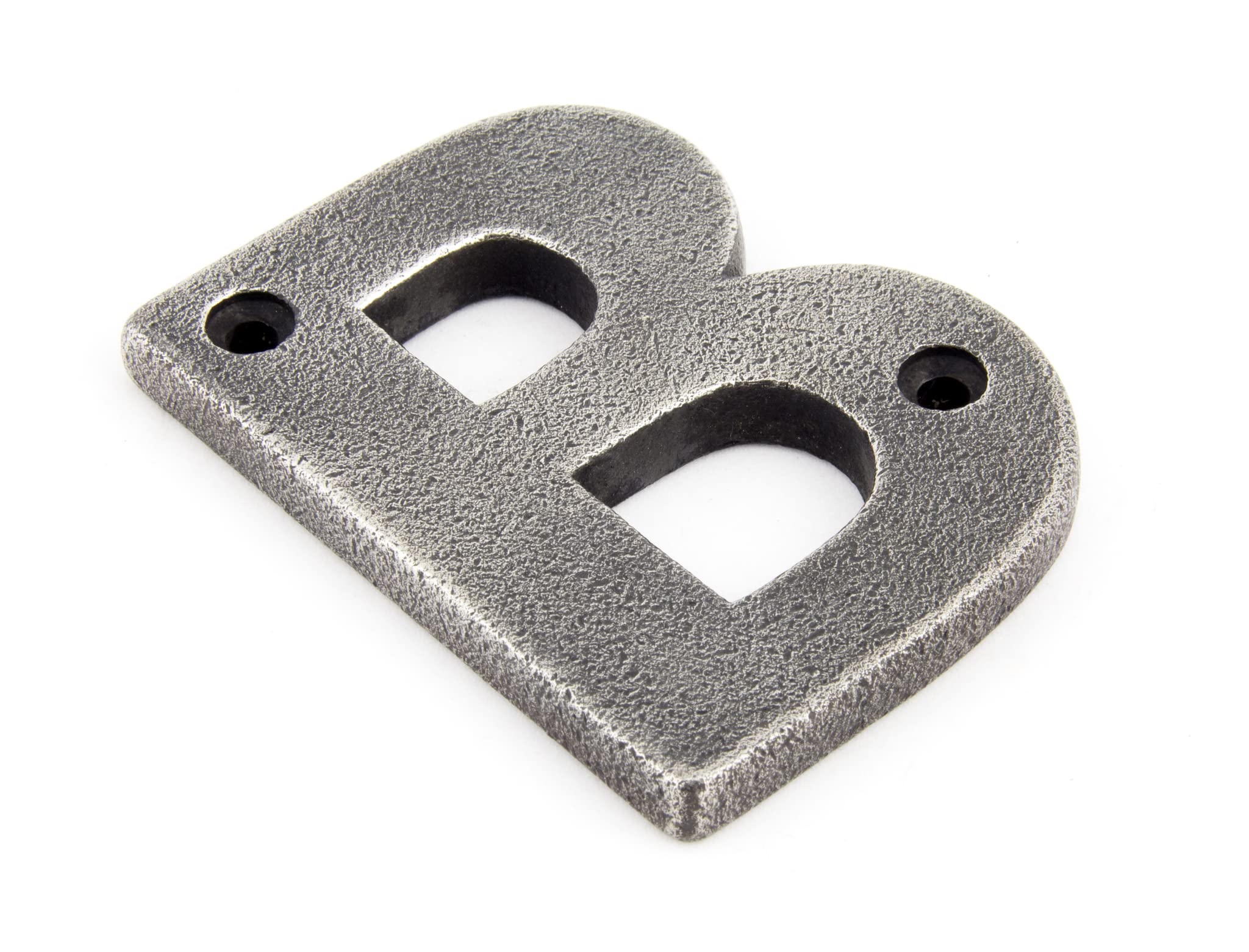 From the Anvil 83803B Letter B-Antique Pewter