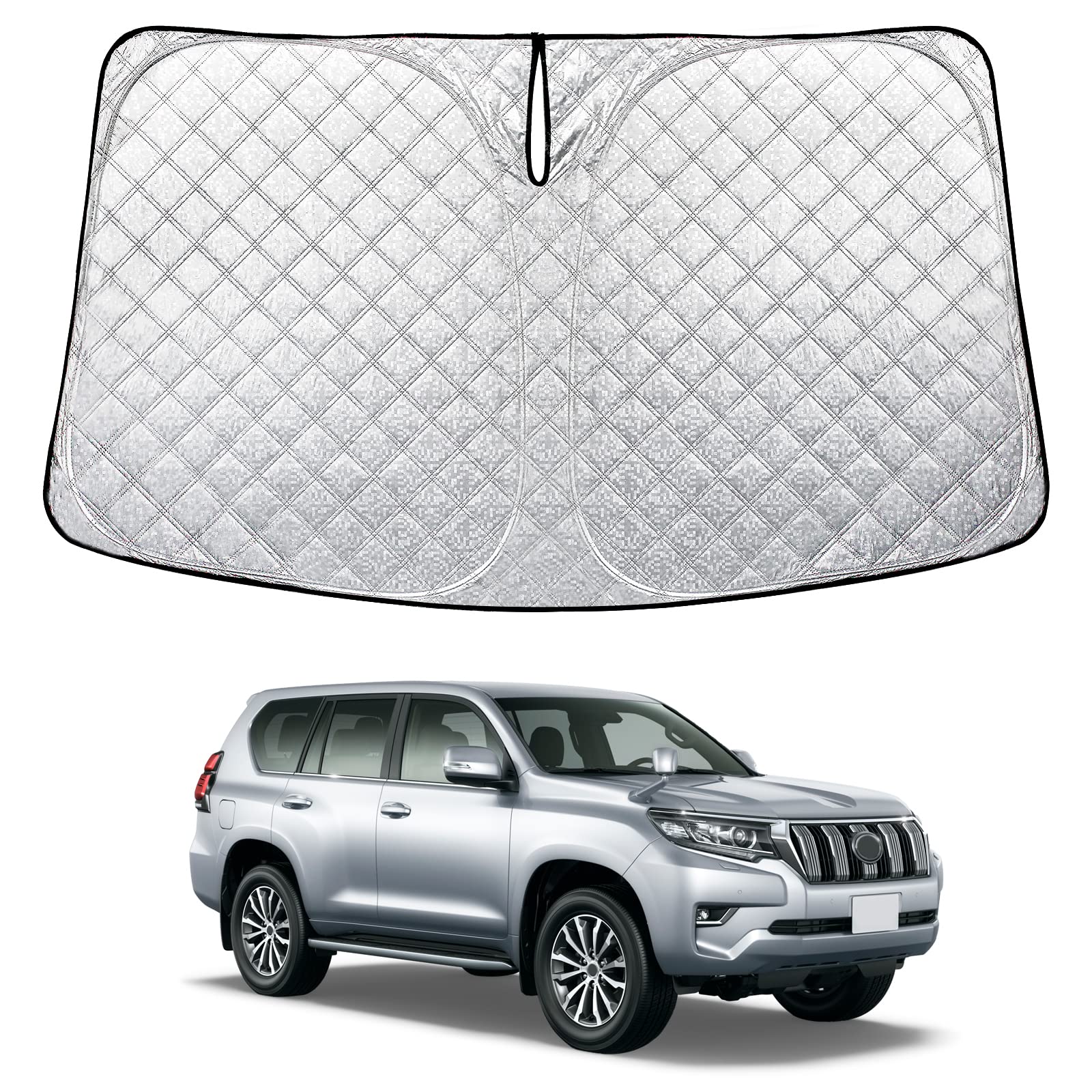 Amazon.co.jp: 新型 トヨタ ランクル プラド 150系後期 専用 フロント  