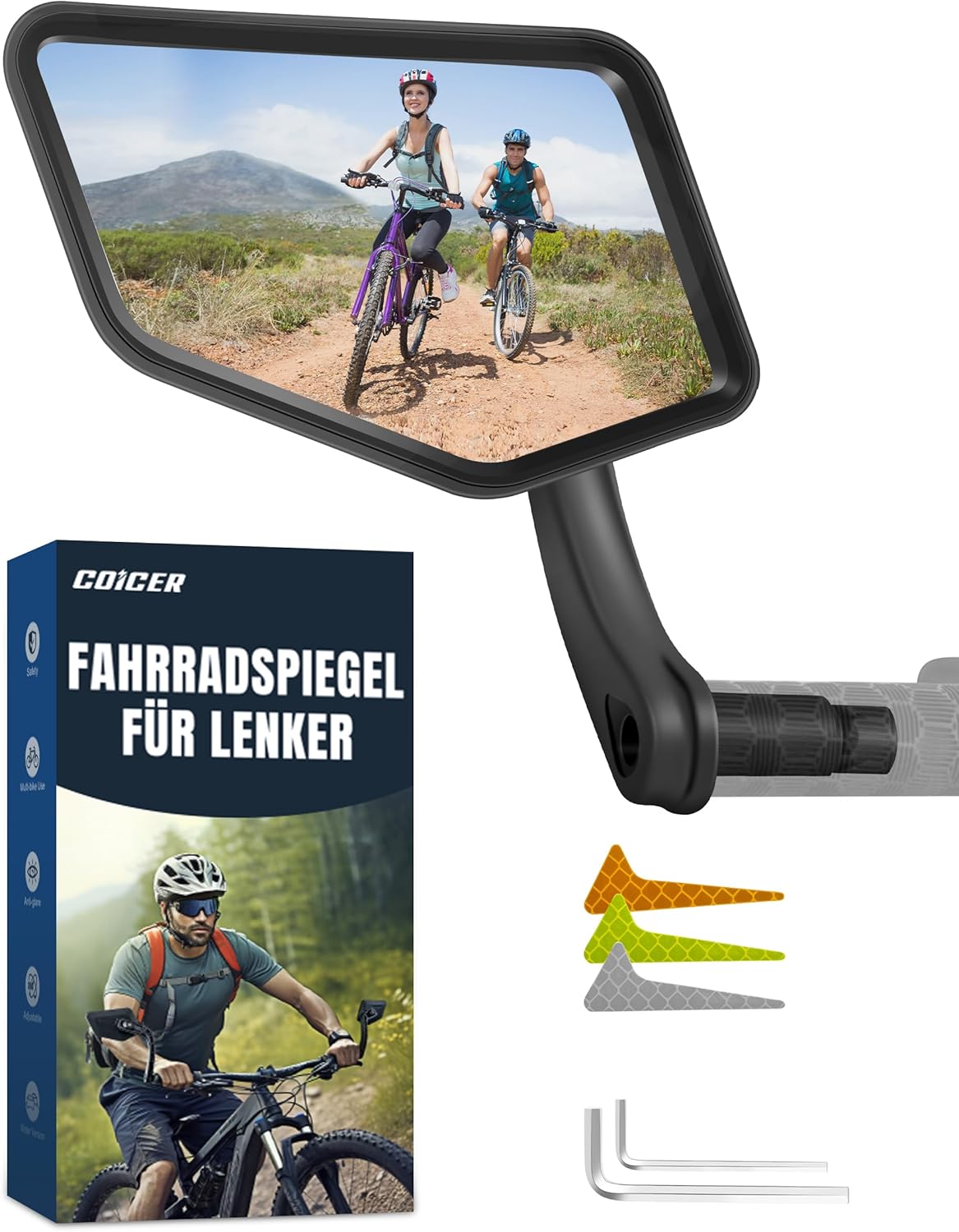 COICER kerékpár tükör termék