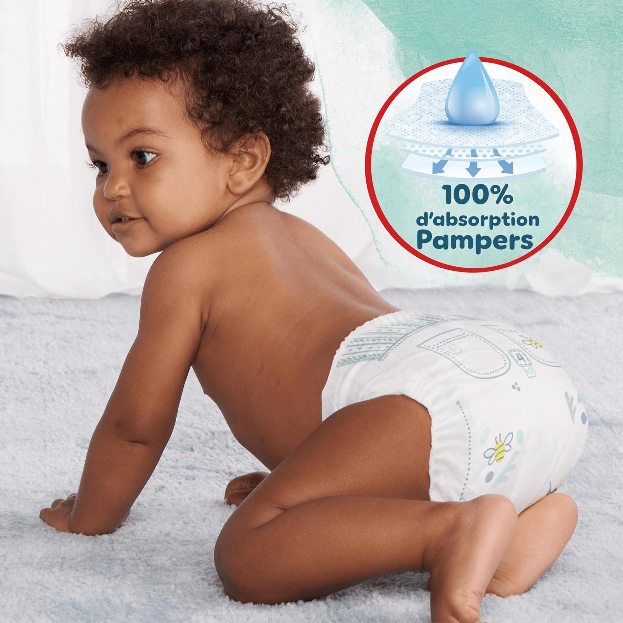 Pampers Harmonie Pants, Taille 5, 144 Couches-Culottes, 12-17kg, Protection Douce Pour La Peau Et Maintien Confortable 360°, Pack 1 Mois