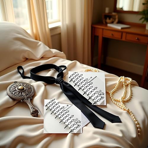 Miniatura 8 de 24 horquillas negras vintage para el cabello, mini alfileres negros de moda, clip de flequillo invisible para mujeres y niñas, accesorios