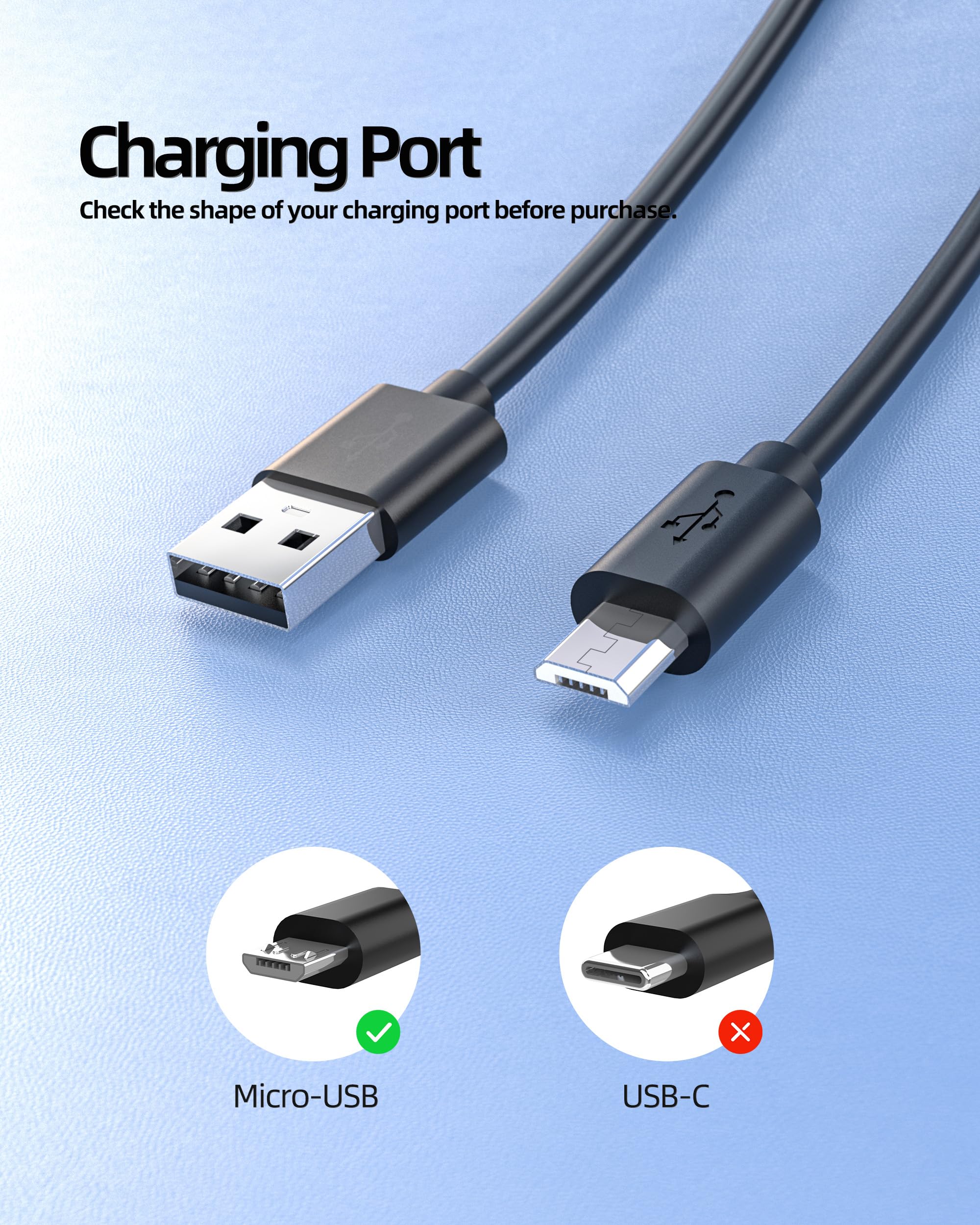 Amazon.co.jp: Superer Micro USB 充電ケーブル Asus対応 ZenPad 7.0