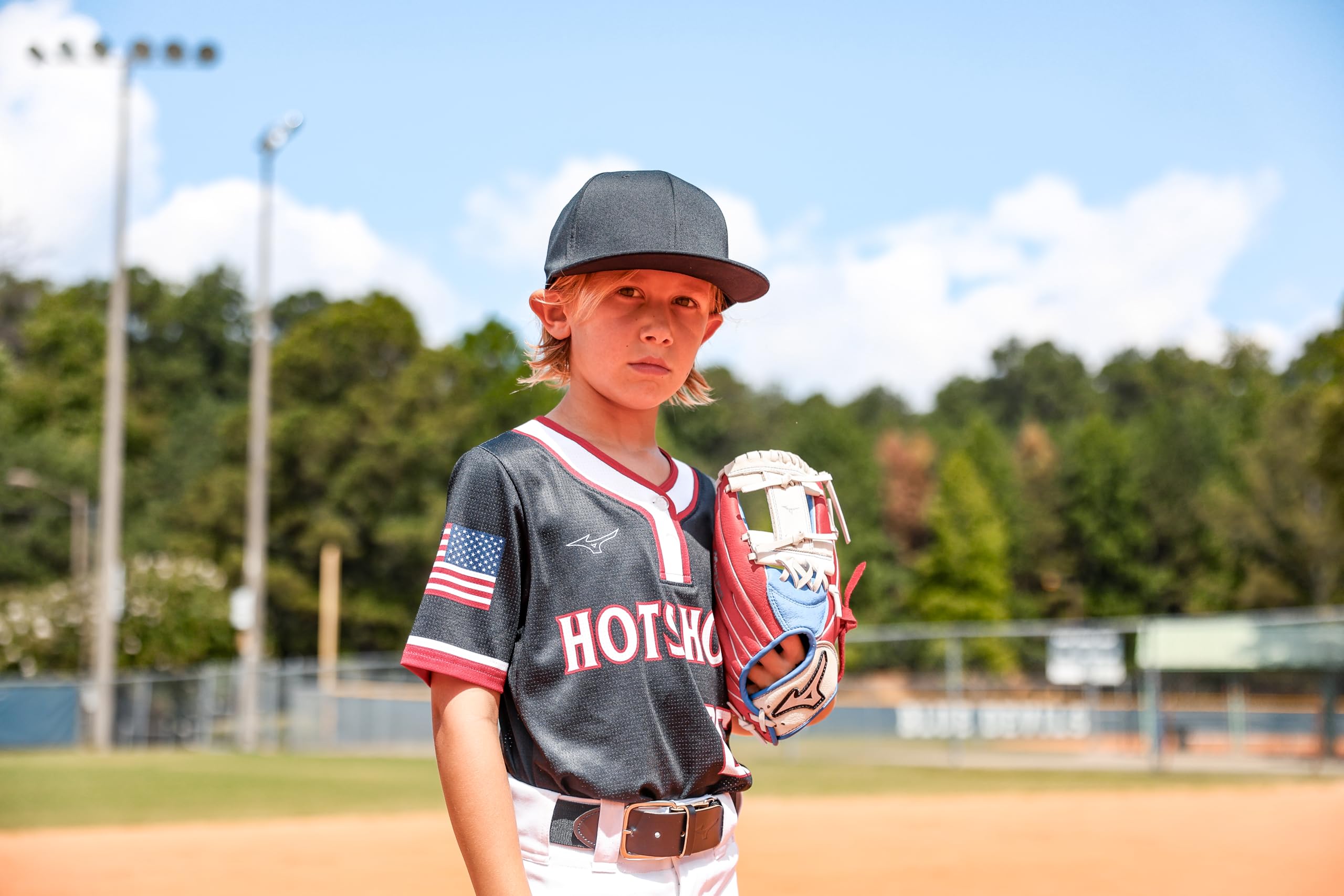 Mizuno Classic Elastic Baseball/Softball Belt | Youth and Adult