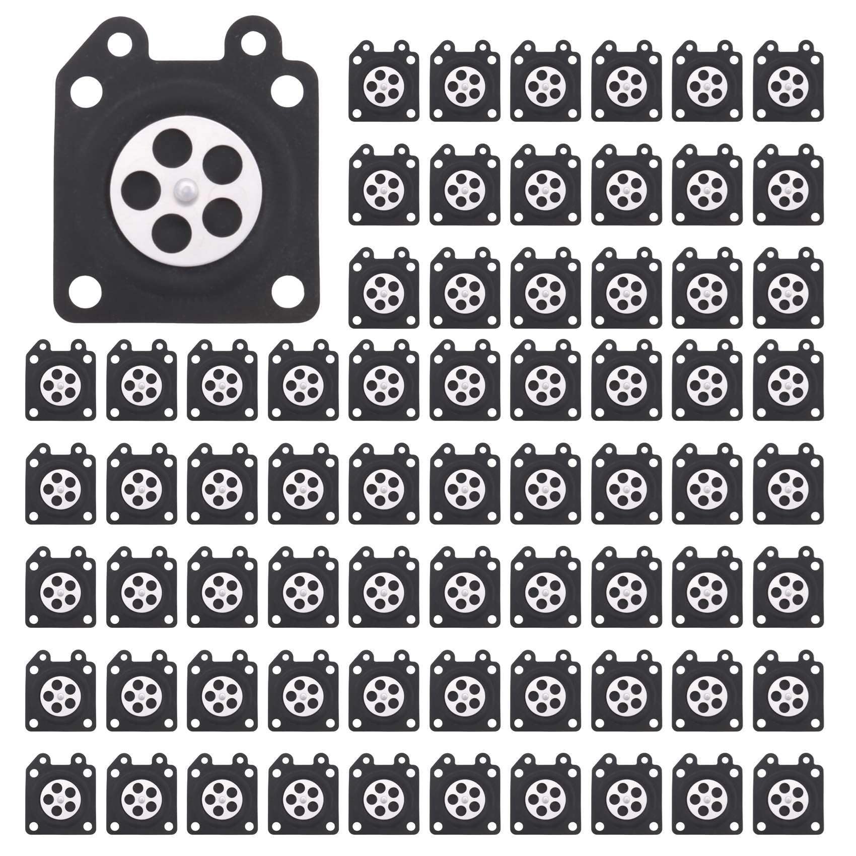 Hfgdnchva 600Pcs Carburetor Parts Chainsaw Carburetor Membrane Pads For Chainsaw Carburetor 2500/3800/4500/5200/5800