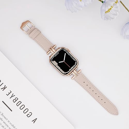 Miniatura 2 de Correas de hebilla de metal únicas en forma de D compatibles con Apple Watch Band de 1.496 in, 1.575 in, 1.614 in, 1.654 in, 1.732 in, 1.772 in,