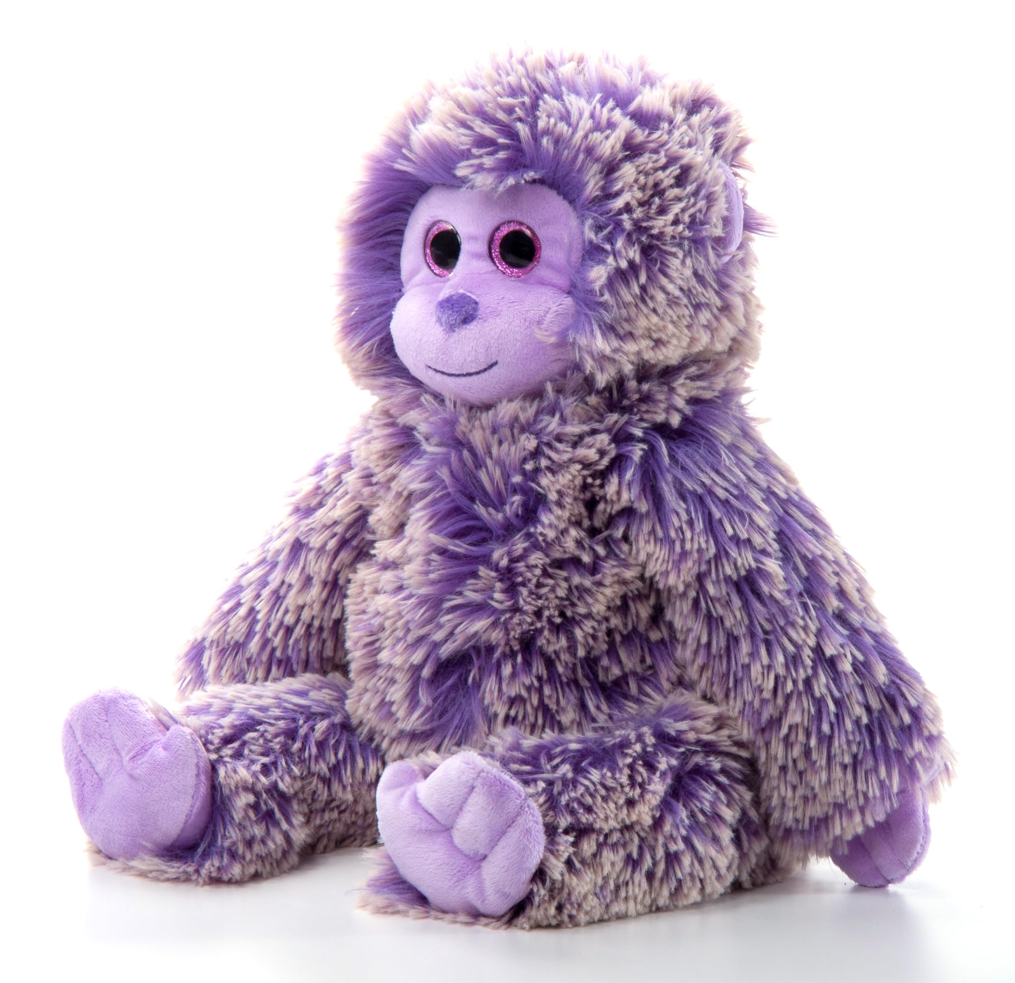The Petting Zoo Purple Monkey Stuffed Animal, Gifts for Kids, Purple Pazzion Monkey Plush Toy 10 inches