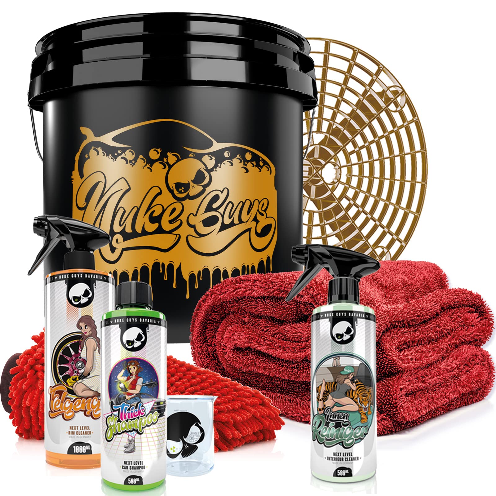 Buy Nuke Guys Professional car wash set for optimal hand washing Gold