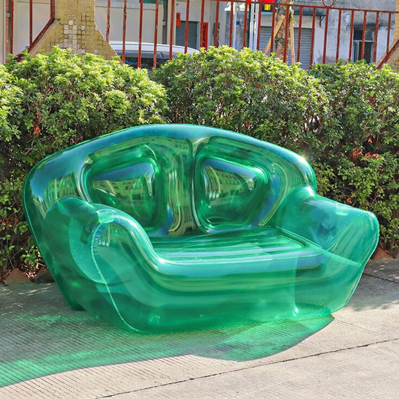 Green Bubble Couch