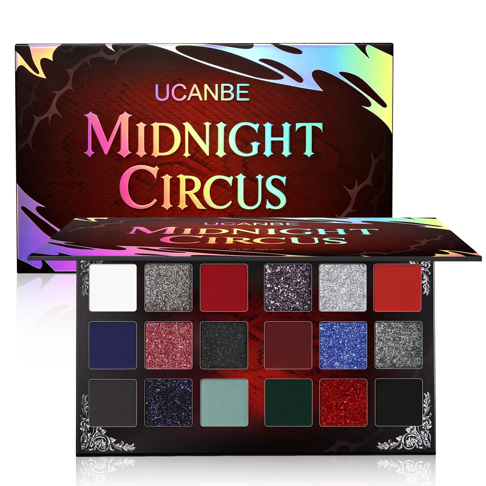 Matte & Shimmer Eyeshadow Palette - 18 Colors -12