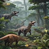 Prehistoric 4K screensaver for TV with peaceful visuals 4K.