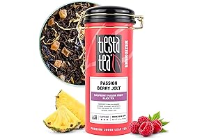 Fiesta Tea: Passion Berry Jolt Loose Leaf Black Tea Blend