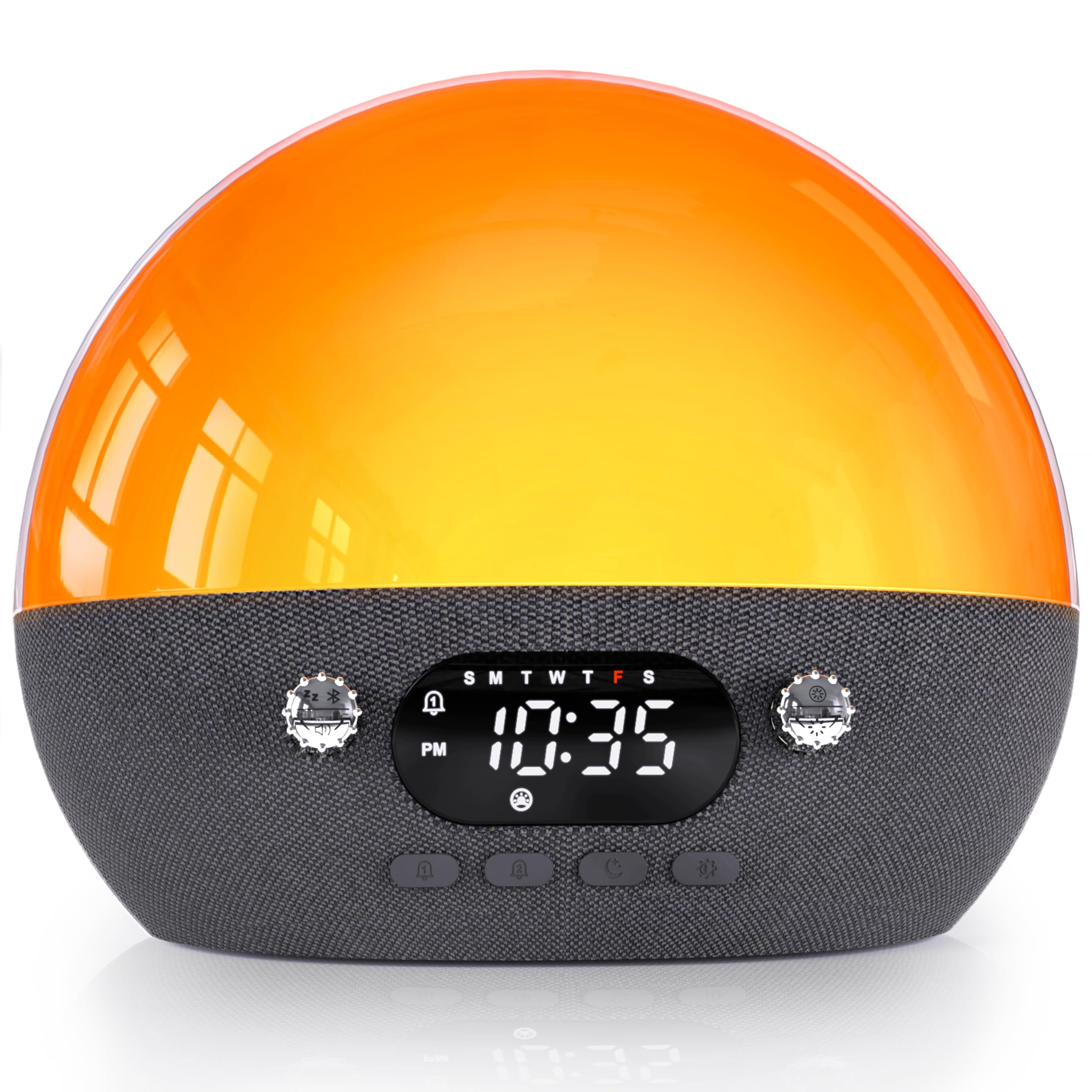 Amazon.com: MOMILLA Sunrise Alarm Clock with Bluetooth Speaker