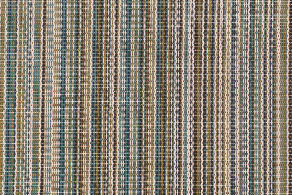 Phifertex Trixie Stripe in Myrtle Woven Vinyl Mesh Sling Chair Fabric