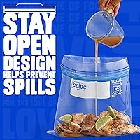 Vista 6 de Ziploc Bolsa para congelador, 11 pulgadas, ASJ-243, 1, 1