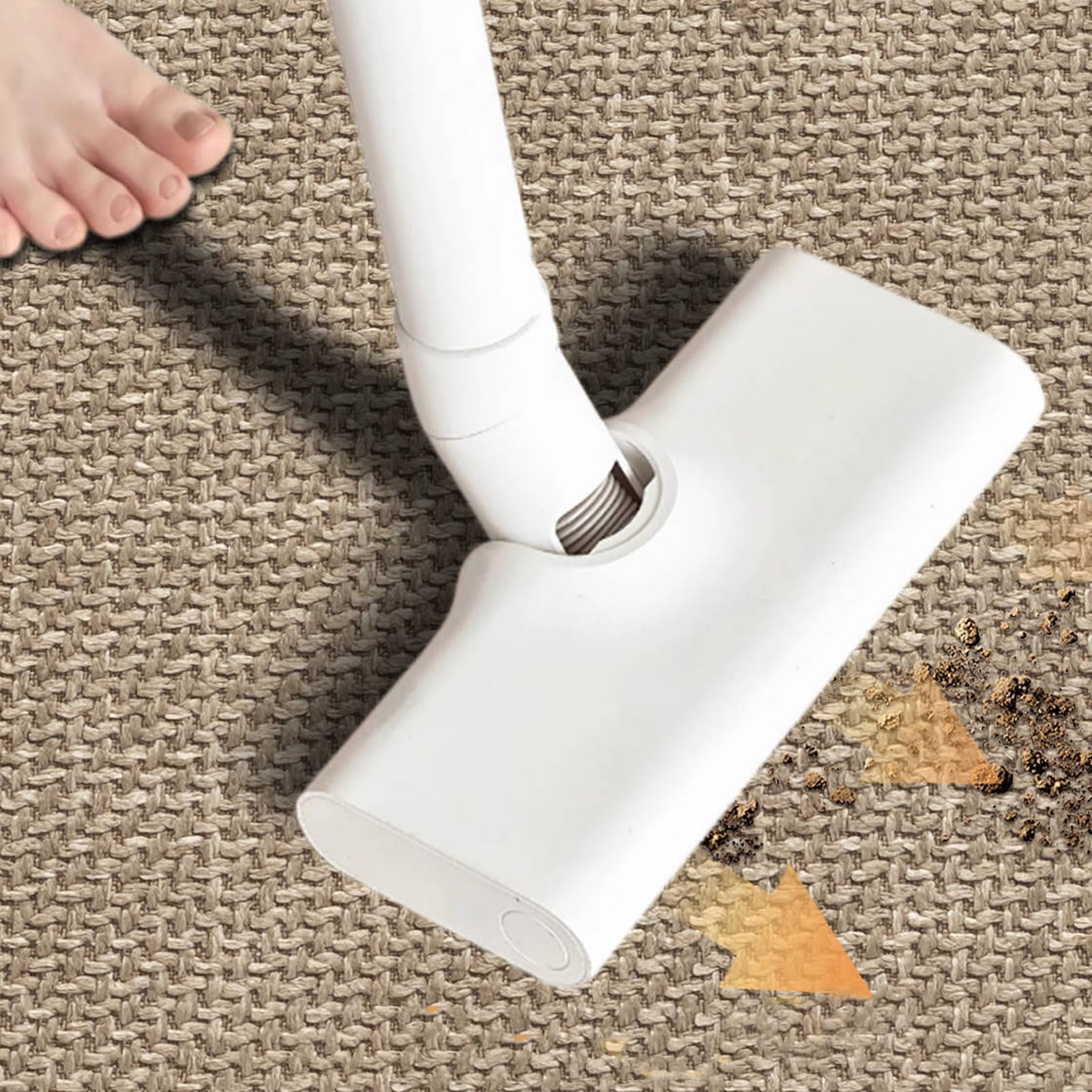 Lifup Tappeto Sedia Ufficio Protettore del Pavimento, Tappeto Salvapavimento Antiscivolo, Tappetino Pavimenti per Parquet e Piastrelle Grigio 70 x 70 cm