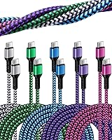 Vista 20 de Cable USB C a Lightning 4Pack/0,9 m, Certificado Apple Powerline C-Type Cargador de Carga Rápida Original Cable Lightning para iPhone 14 13 13 Pro