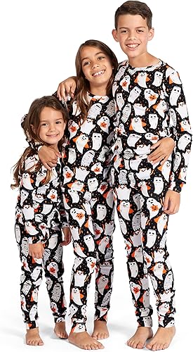 The Children's Place BabyToddler 2 Piece and Kids, Sibling Matching, Halloween Pajama Sets, Cotton