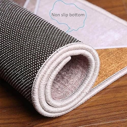 Miniatura 5 de Alfombra de pasillo antideslizante lavable larga alfombra, alfombras largas y estrechas, alfombras de pasillo de cocina, 39.4 in 4.9 ft 6.6 ft 98.4