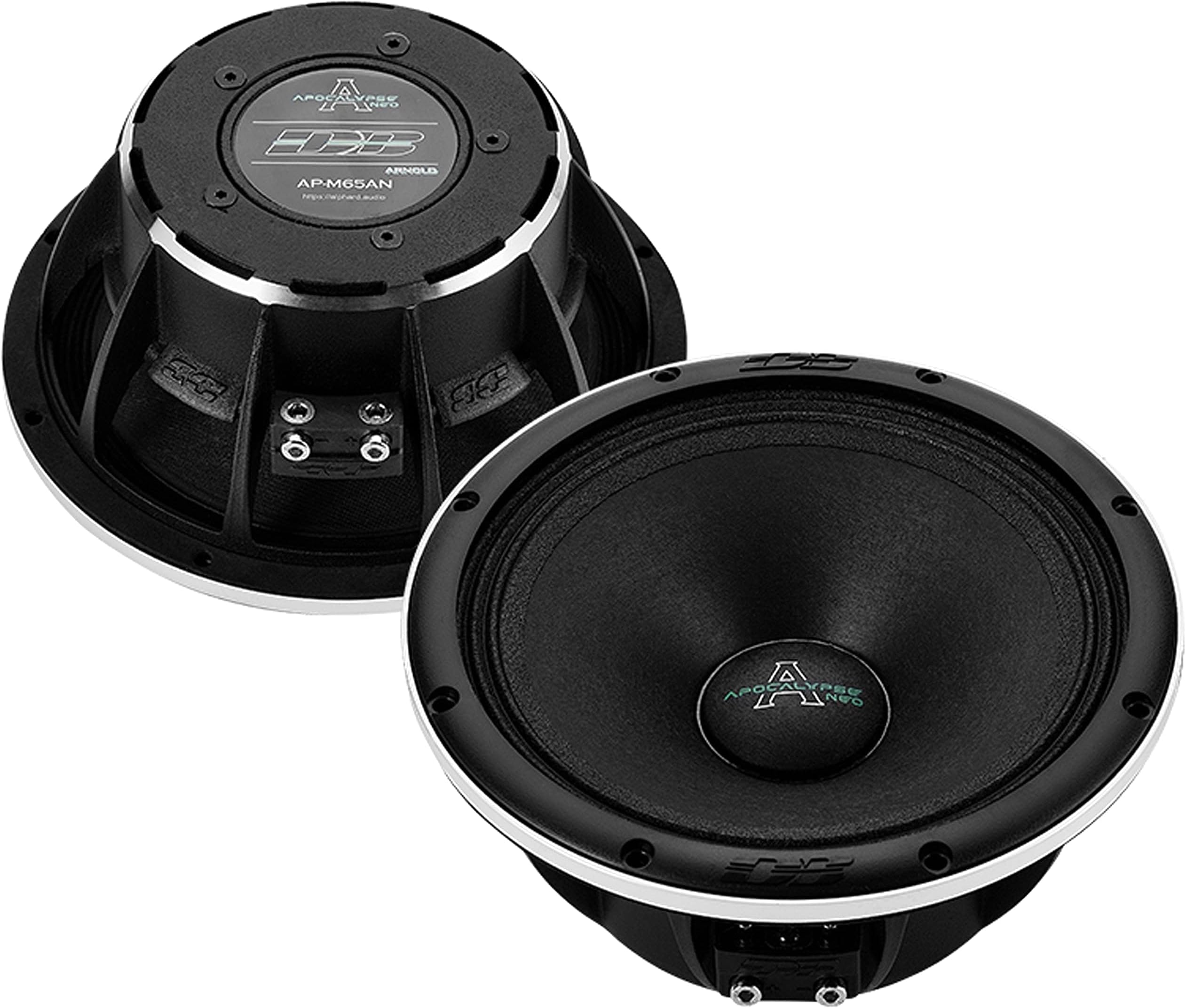 Deaf Bonce 2X Car Audio 6.5โ Midrange Speakers 800 Watt 4 Ohm Neodymium AP-M65AN