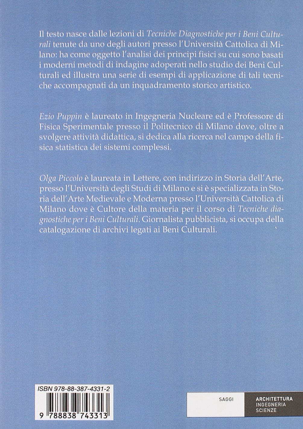 Tecniche diagnostiche per i beni culturali