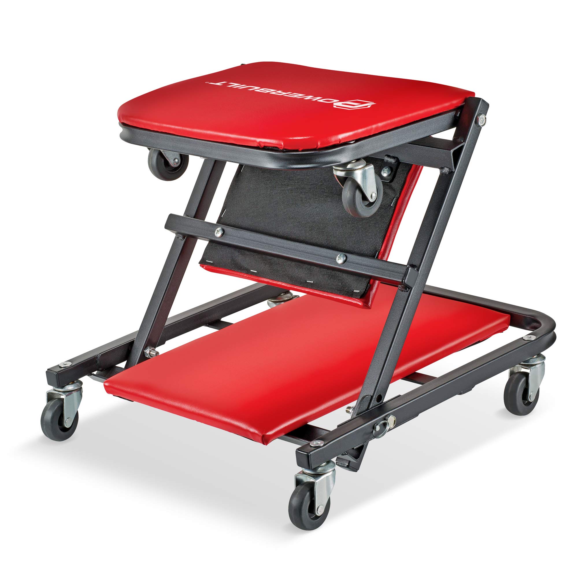 Powerbuilt ZAG 2-in-1 Floor Creeper and Rolling Seat
