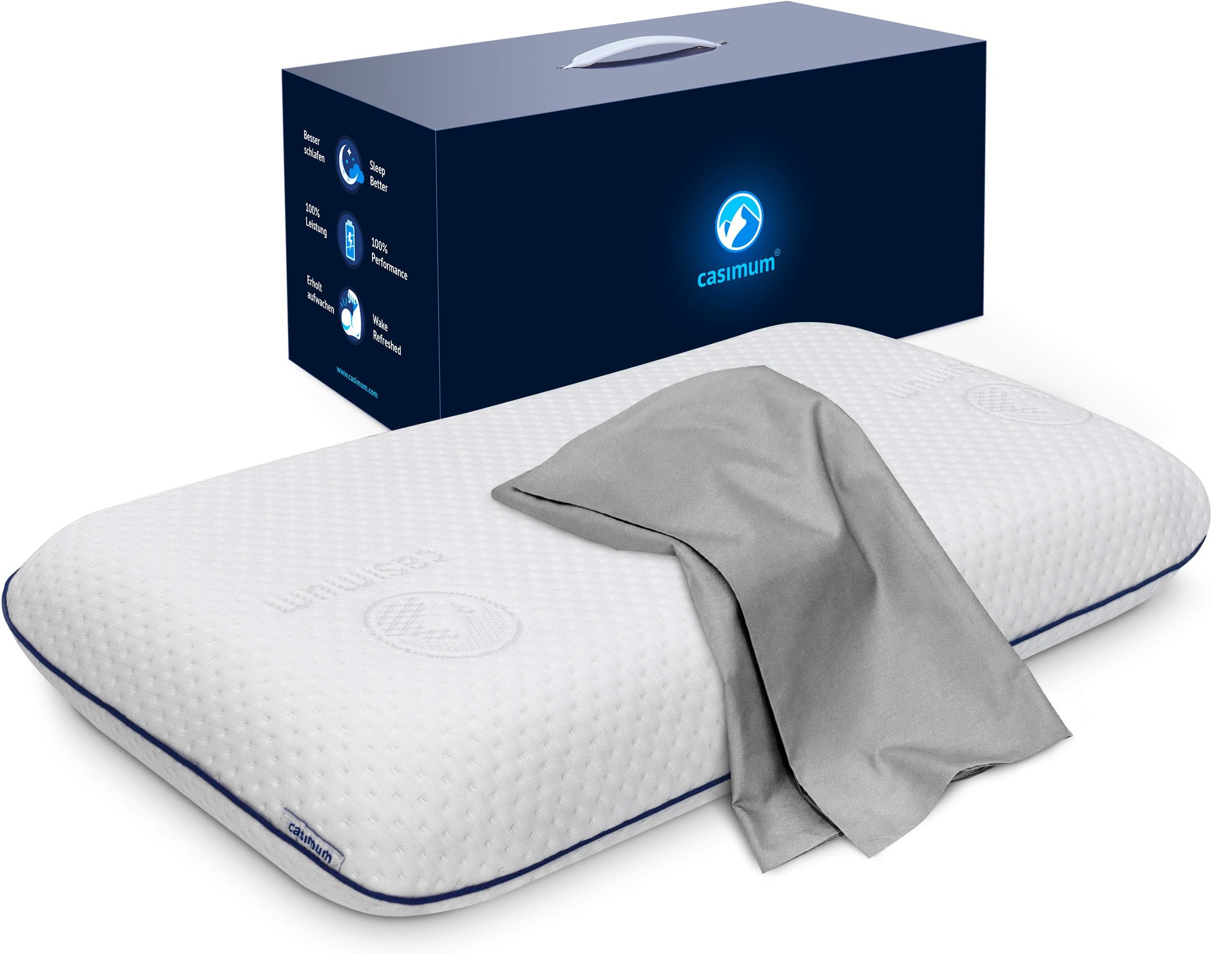 Jaymag Memory Foam Pillow for Neck and Shoulder Pain Relief when