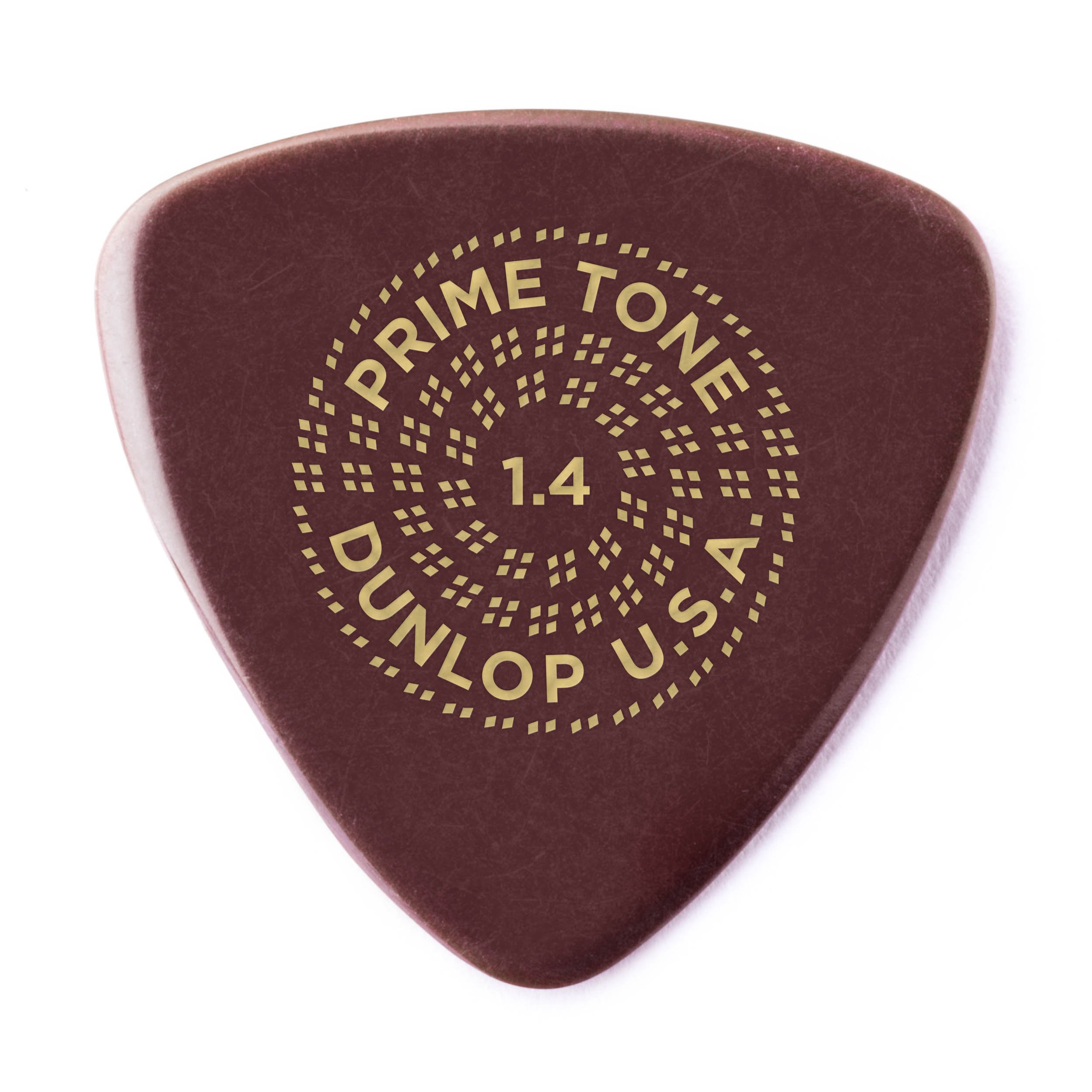 Jim Dunlop Primetone® Small Triangle Smooth Pick 1.4MM - 3 Pack