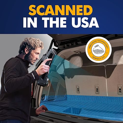 Miniatura 2 de Forro de carga prémium para GMC Yukon XL Denali 2021-2024  100% de protección, alfombrilla de maletero de automóvil de ajuste personalizado,