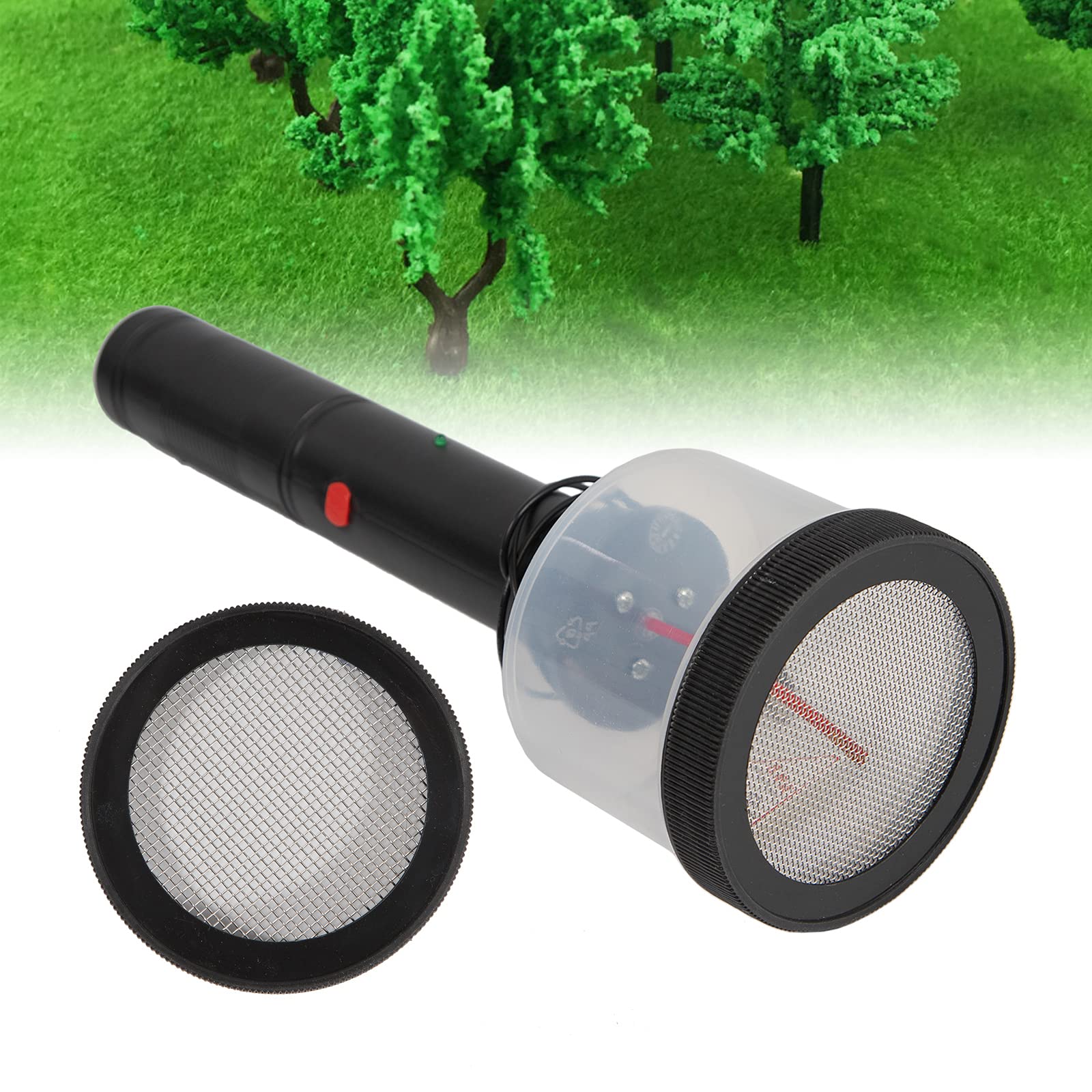 Static Grass Applicator Kit Electrostatic Flock Landscaping Flocking Machine Static Grass Flocking Applicator Applicator Impugnatura antiscivolo Scenic Modelling