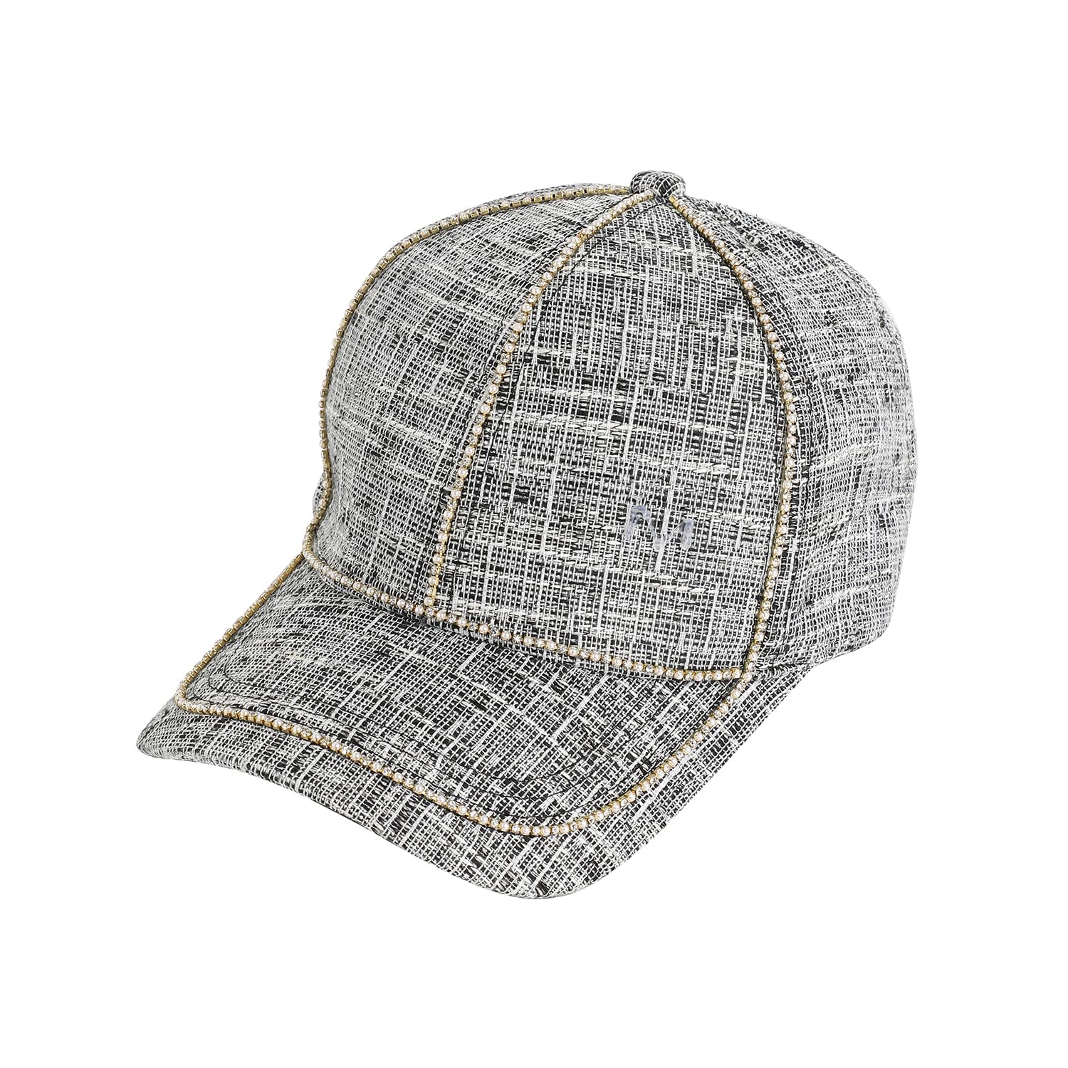 french accent Men Grey Textured Baseball Cap for Outdoor Everyday Wear | UV Protection | Lightweight | | Quick-Drying | Fashion Casual Headwear Accessories for Men and Boys (2157)-picture-40