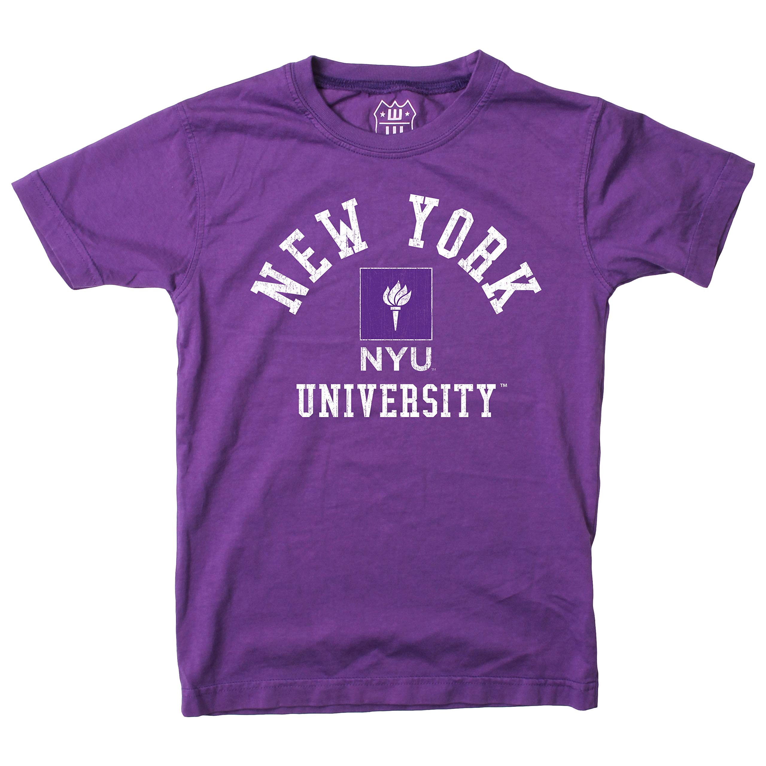Wes and Willy NCAA Kids S/S Organic Cotton Tee Shirt, North Carolina Tar Heels, L, NC Blue — view 14