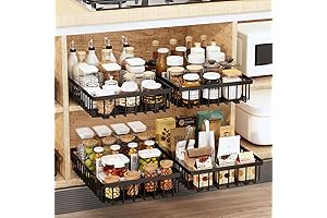 No Drill Pull Out Cabinet Organizer For Cabinets Without A Lip