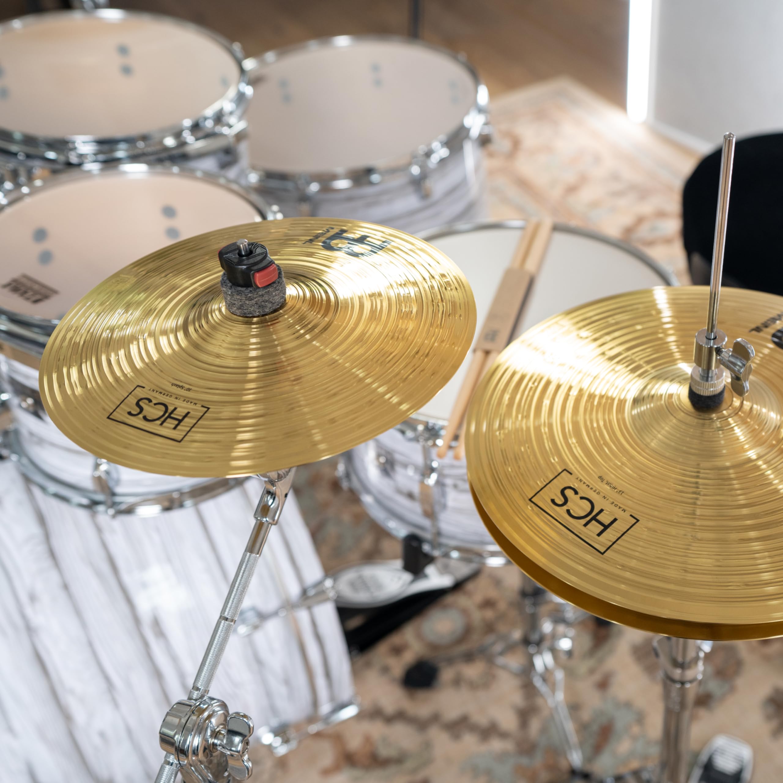 Meinl Cymbals HCS1314+10S+TX5AW Set Piatti Hi-Hat e Crash con Splash 10"