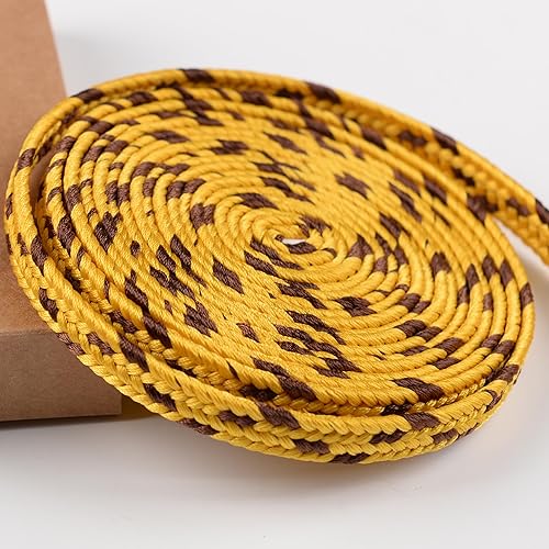 Miniatura 6 de Cordón de envoltura Sageo negro con manchas marrones para espadas samuráis vaina Saya