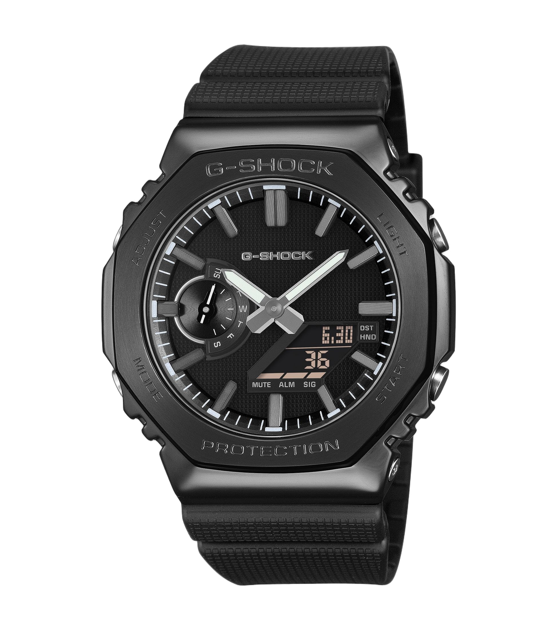 Casio G-Shock GM-2100LXB-1AER Herren-Armbanduhr mit schwarzem Zifferblatt und schwarzem Armband