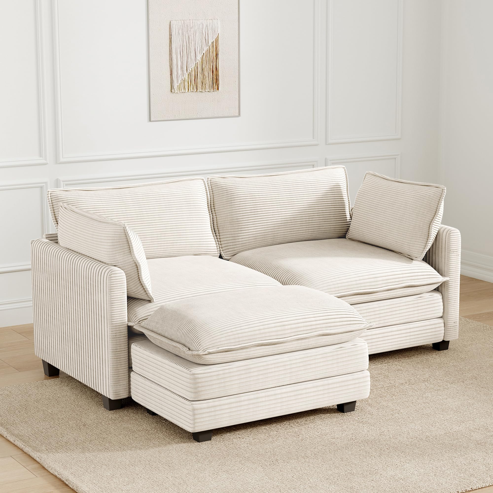 ROWHY 78 Modular Sectional Cloud Couch
