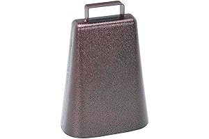 7 Inch Steel Cow Bell: The Bovine Symphony for Your Ears