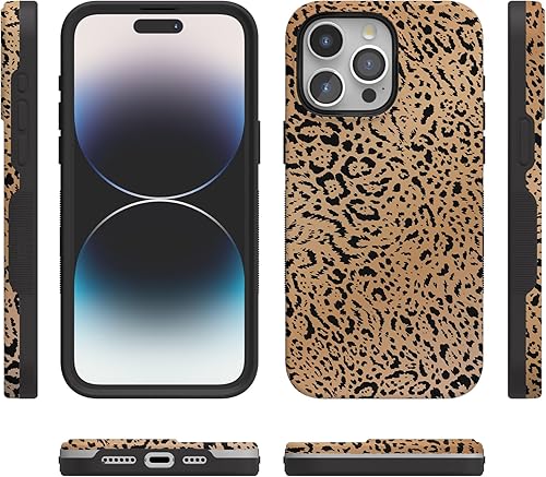 Vista 405 de Casely Funda para iPhone 15 Pro Jardín Secreto Flores mixtas Funda atrevida Compatible con MagSafe y botón de acción Jardín Secreto Floral