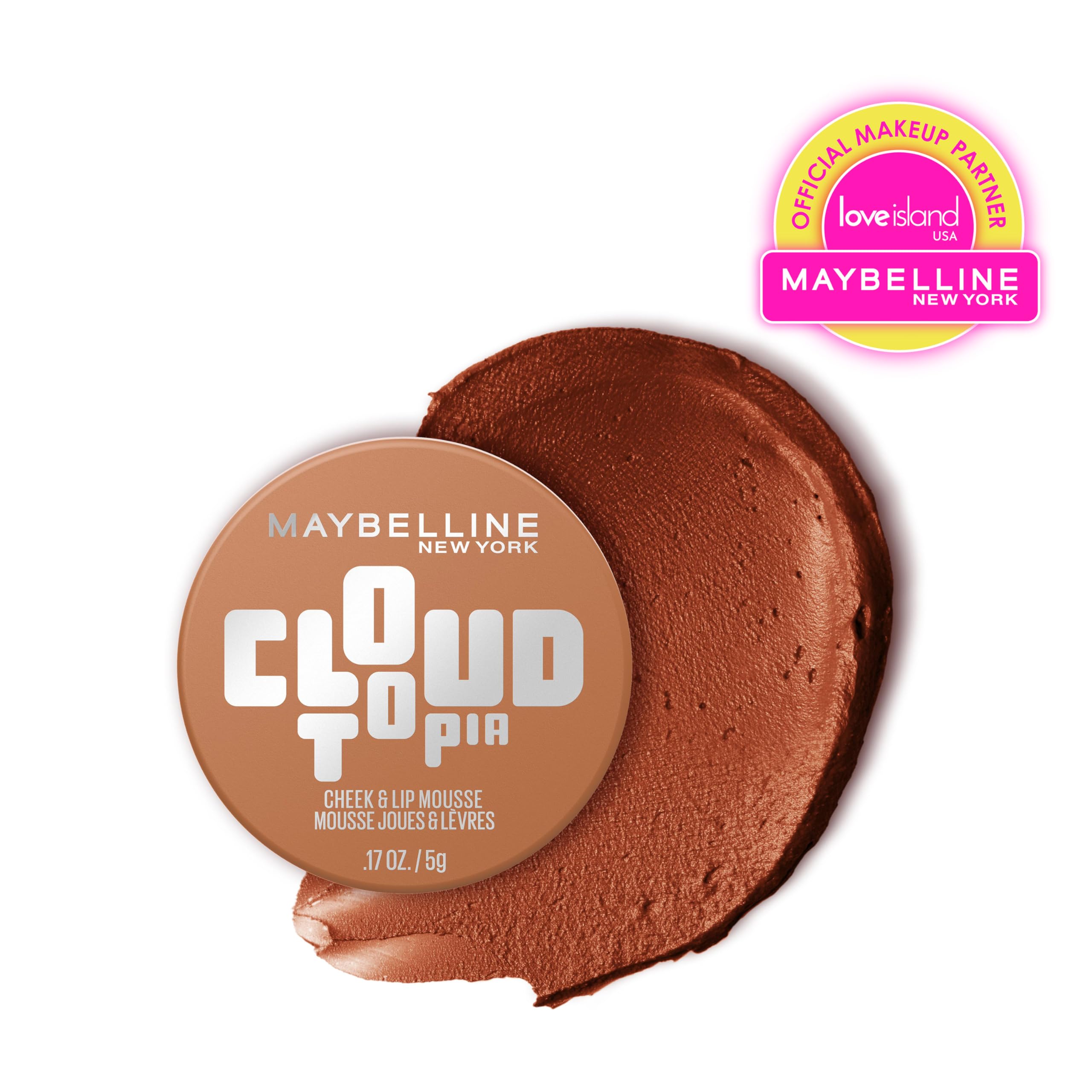 Maybelline Cloudtopia Blush & Lip Mousse - Toasted Sky -2