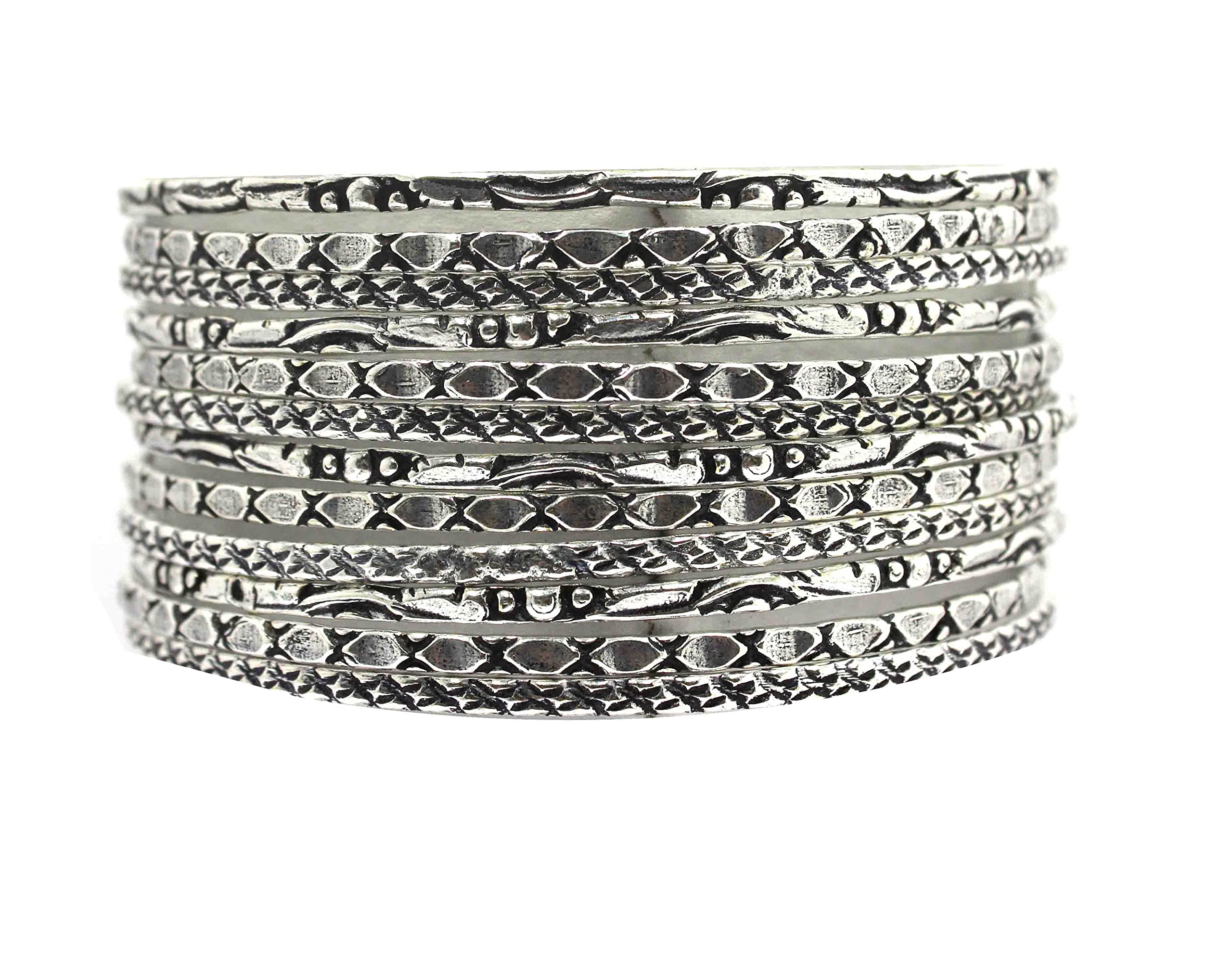 See full amazon price history chart for GURJARI JEWELLERS Traditional Oxidised silver Plated Carving Bangles (Party & Functions) for Women and Girls- (Set of 12 Bangles) (2.6) GURJARI JEWELLERS Traditional Oxidised silver Plated Carving Bangles (Party & Functions) for Women and Girls- (Set of 12 Bangles) (2.6) (B0B77PKD3X) Amazon Price History, Amazon Price Tracker