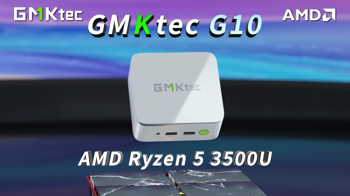 GMKtec Mini PC Windows 11 Pro Ryzen 5 3500U (Beats 4300U/N150/N100
