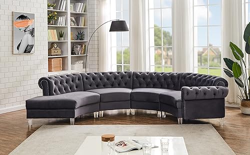 semi round sofa