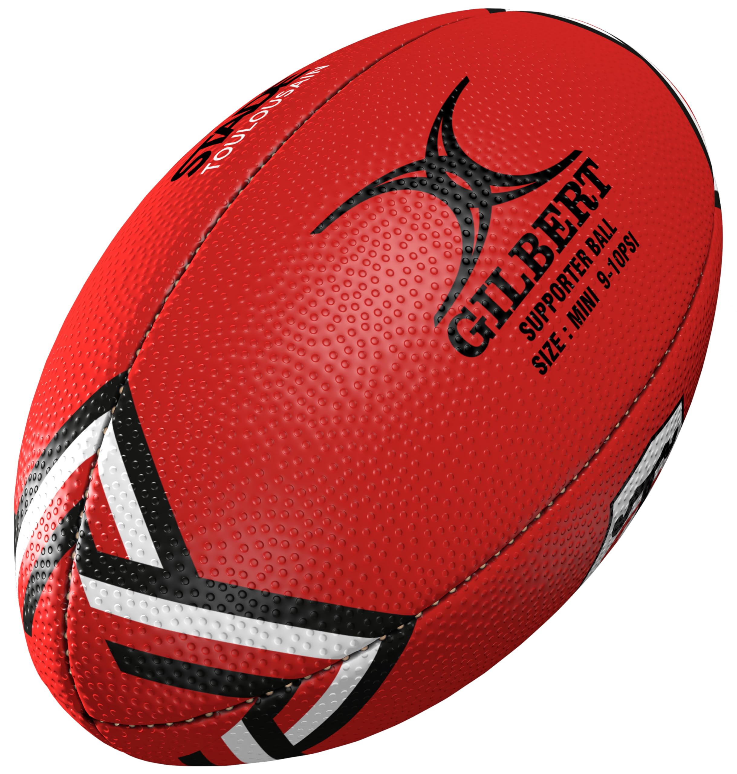 Gilbert Mini Ballon de Rugby Toulouse - Collection Officielle Stade TOULOUSAIN