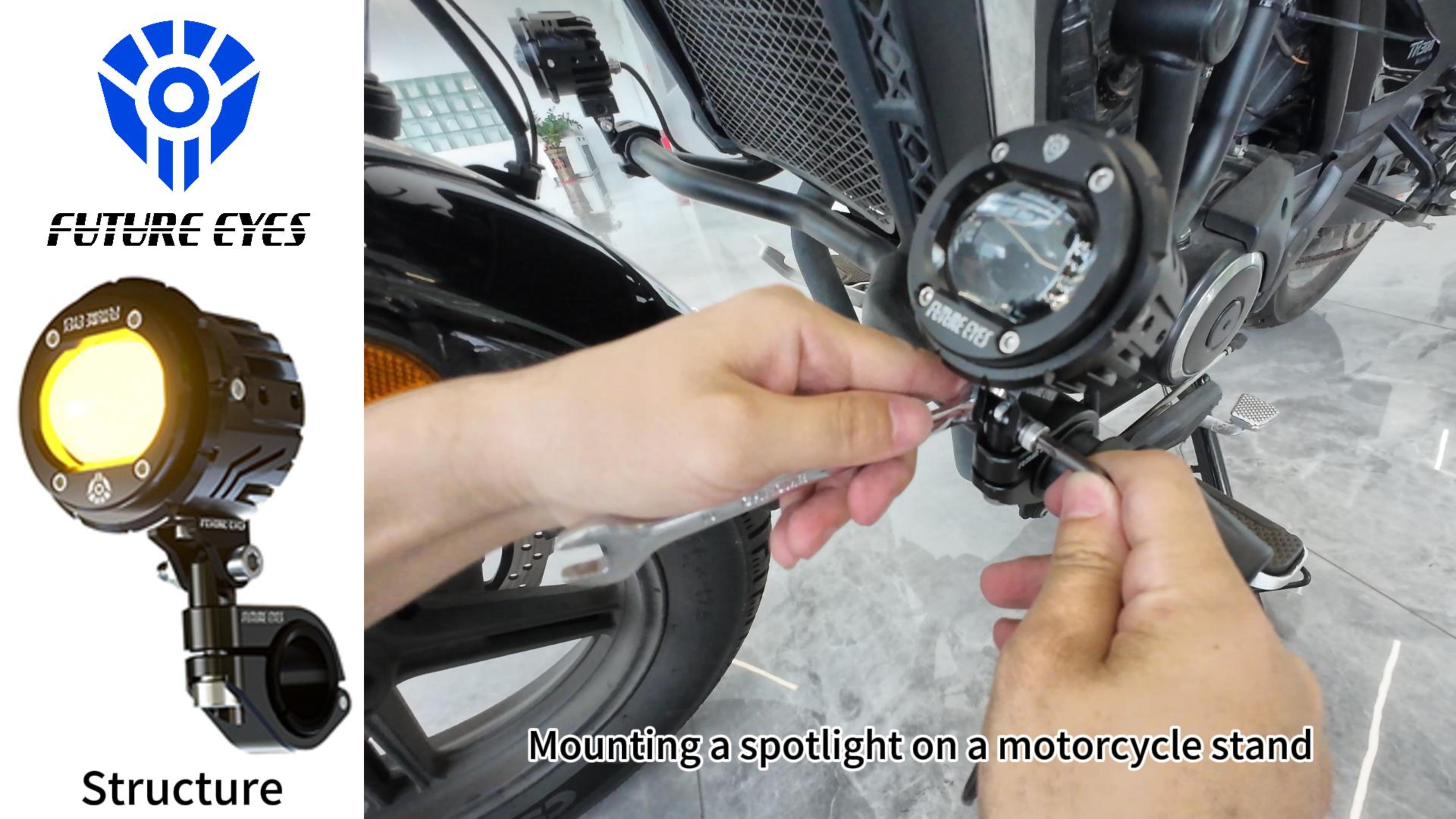 ayw  Amazon.com: Future Eyes Motorcycle LED Fog Lights, 120W